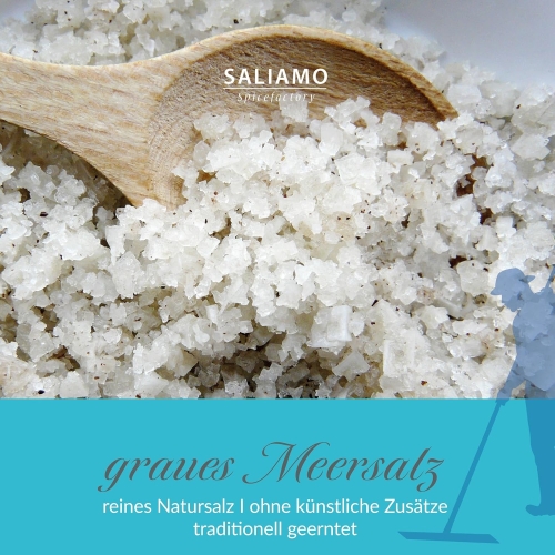 Graues Keltisches Meersalz | handgeschöpft 900gr